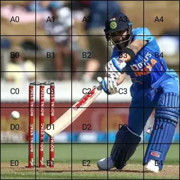 Spot the Ball Answer Image